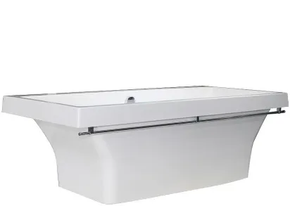 Ванна из искусственного камня Aqua de Marco Crete 178х79 1180WCKRI без гидромассажа